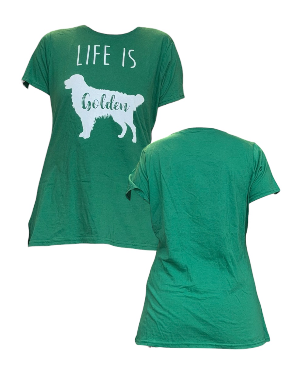 Life Is Golden Golden Retriever Shirt